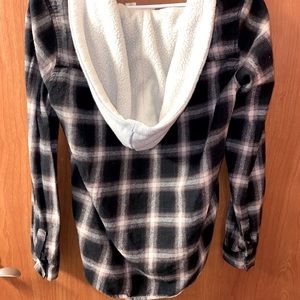 Day trip Plaid Flannel black